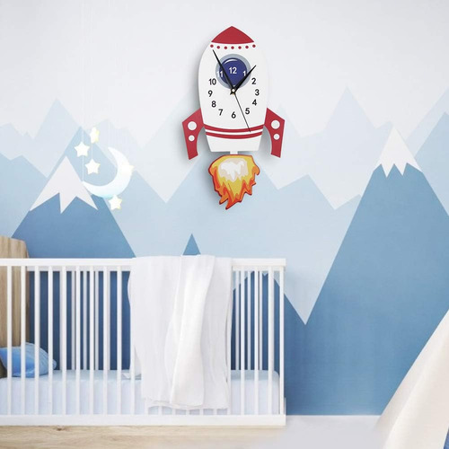 Reloj De Pared Muda De Dibujos Animados De Restokki, Reloj D