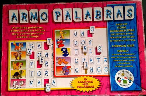 Juego De Mesa Armo Palabras Original Didáctico Caba Centro