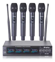 Comprar Sistema De Micrófonos Inalámbricos Uhf Para Karaoke Y Fiesta