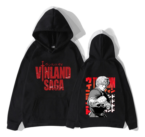 Sudadera Con Capucha De Algodón Con Estampado De Saga Vinlan