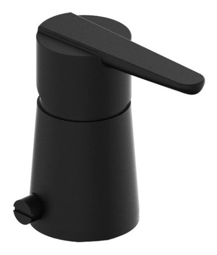 Griferia Bidet C/t Flat Monocomando Black Hidromet