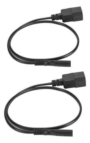 Cable Adaptador De Corriente Iec320 C14 A Iec320 C7, Convert