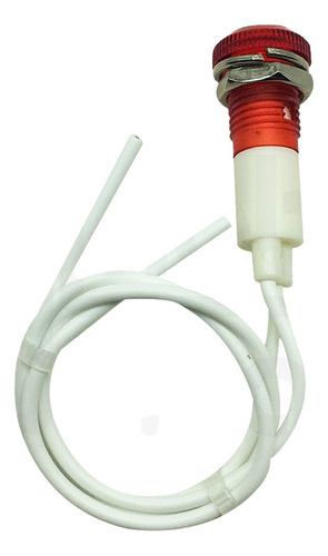 Sinaleiro Lâmpada Olho De Boi Vermelho 127v 110v 127/110