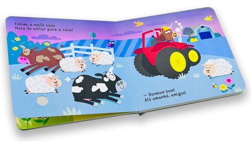 Lá Vai O Trator, De Sam Taplin. Livros Sonoros Usborne, Vol. 1. Editorial Usborne, Capa Dura, Edição 1 Em Português, 2024