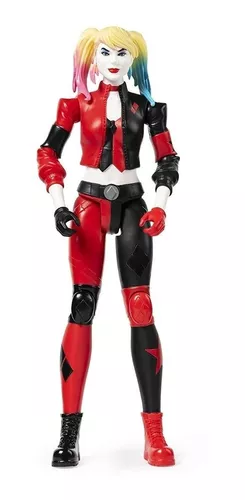 Boneca Arlequina Harley Quinn 30cm Dc Comics Original Sunny