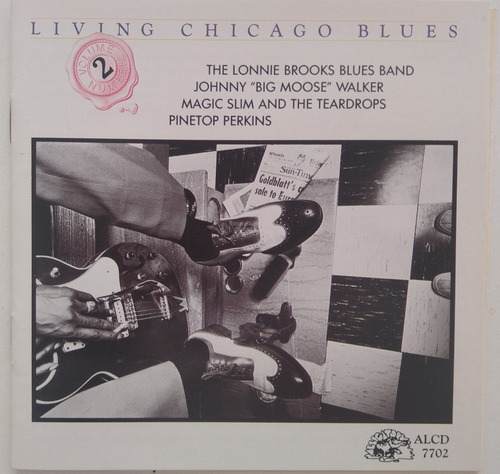 Cd Living Chicago Blues Volumen 2 Varios Artistas Usa 