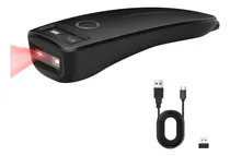 Comprar SHAWTY Lector De Código De Barras Bluetooth Inalámbrico 1d 2d QR Negro (Inalámbrico 2.4GHz + Cable USB) Supermercado\u002FBiblioteca\u002FTeléfono Android\u002FiOS\u002FPC\u002FWindows\u002FMac