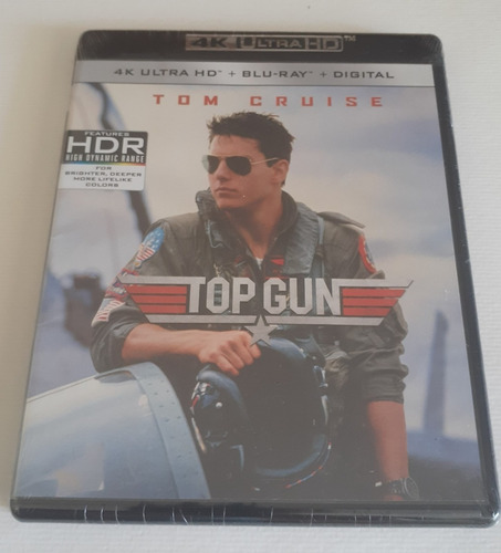 Top Gun Blu-ray 4k Ultra Hd Nuevo Sellado