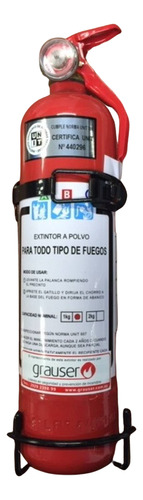 Extintor De Incendio 1 Kg (c/soporte)