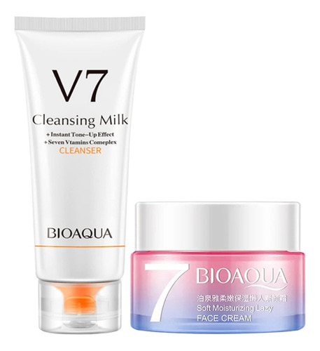 Crema Facial Aclaradora + Crema Facial Limpiadora