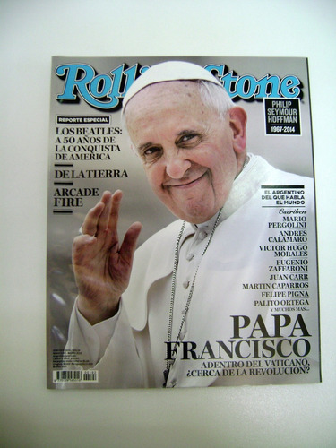 Rolling Stone 192 Papa Francisco Hoffman Beatles Rada Boedo