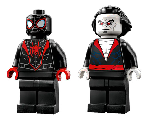 Lego Marvel Miles Morales Vs. Morbius Spiderman Duende Verde