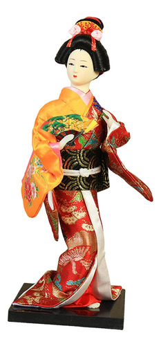 Estatuilla De Dama De Geisha Japonesa, Decoración De 9