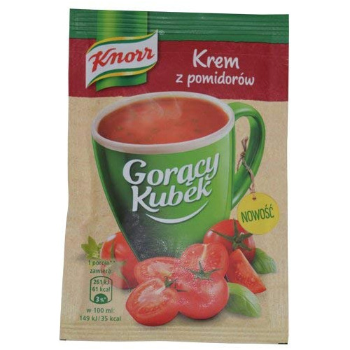 Knorr Goracy Kubek Crema De Tomates 0.63 oz (paquete De 5)