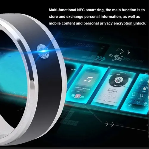Anillo Inteligente Nfc, Android, Resistente Al Agua