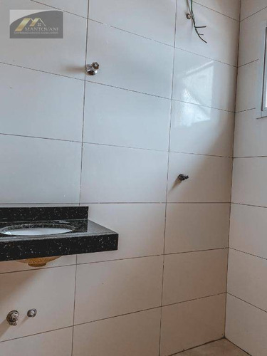 Sobrado Novo, Pronto Para Morar, A 250 M Da Praia, 2 Dormitórios, 1 Vaga De Garagem Em Praia Grande-sp - So0194