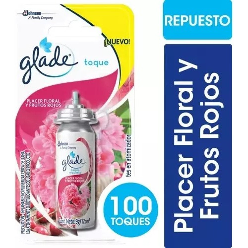 Glade Toque Repuesto Placer Floral Y Frutos Rojos X  Unid