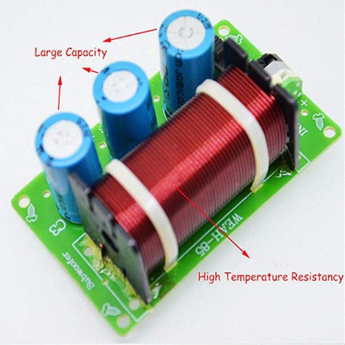 Imagen 8 de 8 de 200w Filtro De Audio Divisor De Frecuencia Puro Bajo Para