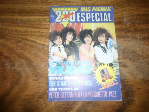 Magazine 220 24 Viuda E Hijas Friccion Dire Straits Eurythmi (Usado)