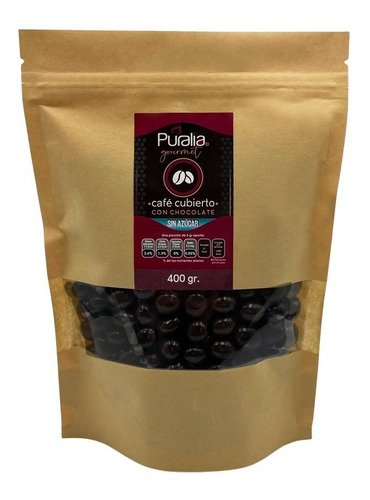 Arándano Cubierto Chocolate Sin Azúcar Puralia Gourmet 400gr