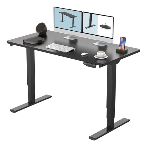 Pro - Escritorio Eléctrico De Pie Con Motor Dual De 3 Etapas