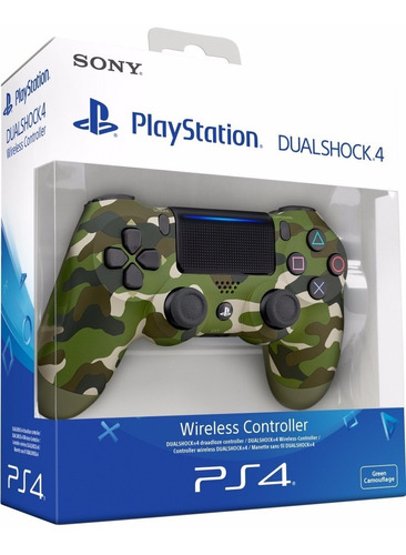 Control Ps4 Dualshock 4 Camuflado +obsequio: Grips. Sellado