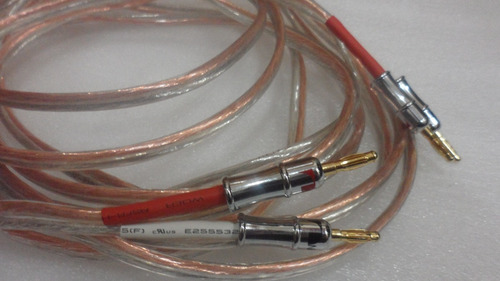 Cable Parlante Hi Fi Libre Oxigeno 2.5 Mm2 -2,5 Mts X Lado