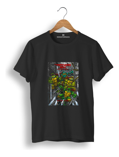 Remera: Tortugas Ninjas Clásico Memoestampados