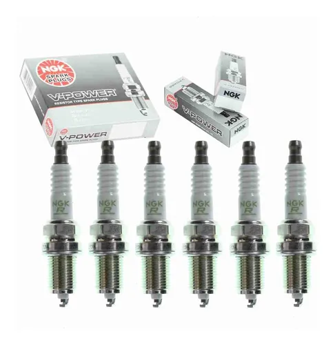 6 Pc Ngk V-power Scurss Compatible Con Nissan Pathfinder V