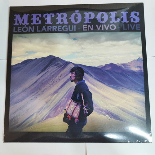 Leon Larregui - Metropolis En Vivo Live 2 Lp Nuevo Vinyl