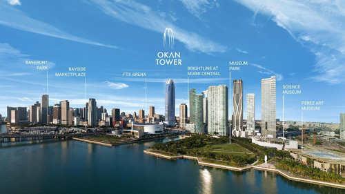 Imagen 29 de 30 de Venta. Departamento 2 Amb 94m2. Con Amenities Y 2 Balcones Al Oceano. En El Centro De Miami.