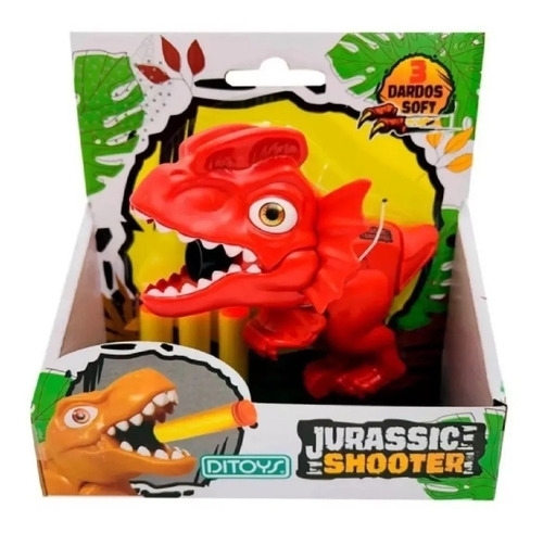 Muñeco Lanza Dardos Jurassic Shooter Ditoys 2505