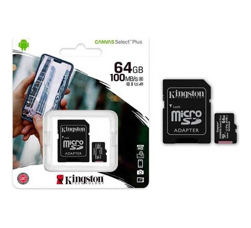 Memoria Kingston Micro Sd 64gb Clase 10