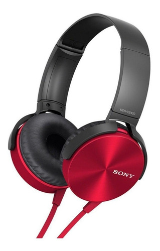 Imagen 1 de 9 de Auricular Vincha Extra Bass Con Micrófono Mdr-xb450ap