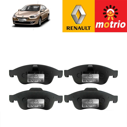 Pastilha De Freio Dianteira Fluence 2.0 16v 310607115r 