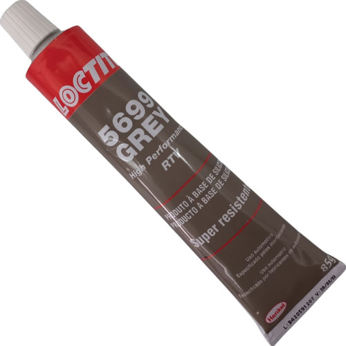 Cola Silicone Grey 5699 Alta Performace Selante Loctite 85g 