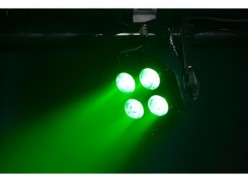 Adj Eliminator Mega-flat-hex Pares Led 4 X 20-watt Rgbla+uv