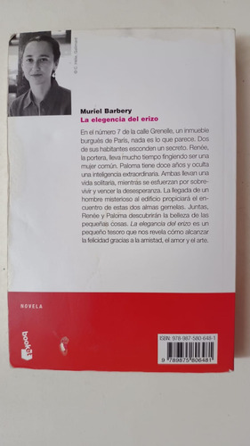La Elegancia Del Erizo-muriel Barbery-ed.booket-(85) (Usado)