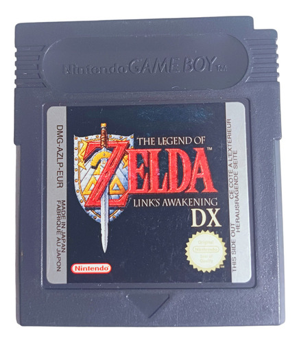 The Legend Of Zelda Links Awakening Xd Label Black (Usado)