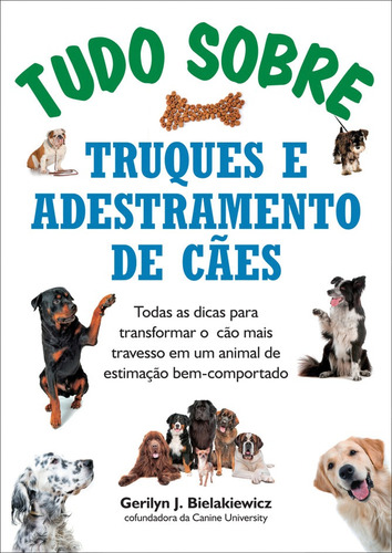 Tudo sobre truques e adestramento de cães: Todas as dicas para transformar o cão mais travesso em um animal de estimação bem-comportado, de Bielakiewicz, Gerilyn J.. Dvs Editora Ltda, capa mole em português, 2011