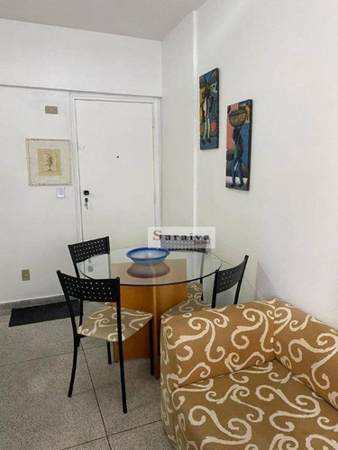 Apartamento Com 1 Dormitório Para Alugar, 62 M² Por R$ 1.600/mês - Boqueirão - Praia Grande/sp - Ap3867