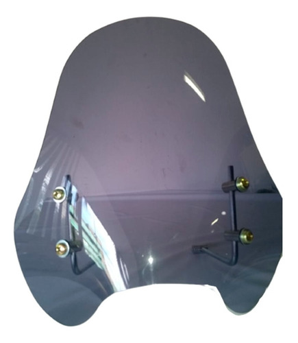 Bolha Parabrisa Moto Custom Universal Cor Fume Claro