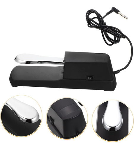 Pedal Sustain Universal Teclado Polaridad Piano Musica