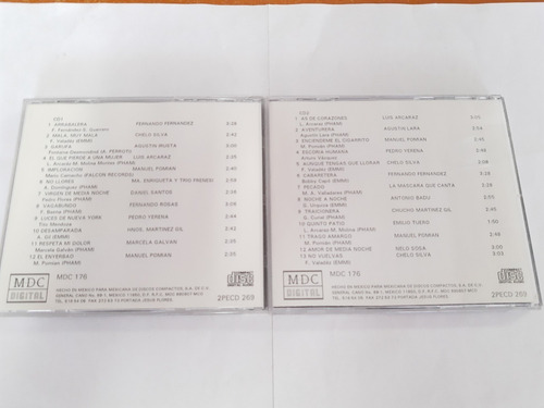 Mi Arrabal Inolvidable Vol. 1 Y 2, Cd Album Doble Año 1993. (Usado)
