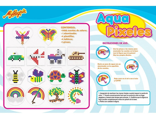 Imagen 3 de 3 de Aqua Pixeles Mi Alegría