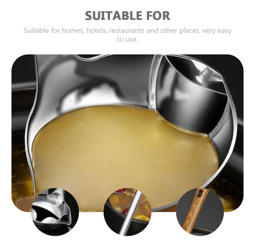 Práctica Cuchara Filtrante De Aceite Creative Soup Spoon, 1