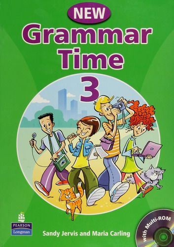 New Grammar Time 3 (New Edition) - Student's Book + Multirom, de VV. AA.. Editorial Pearson, tapa blanda en inglés internacional, 2016