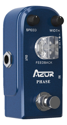 Pedal De Efecto De Guitarra Analógico Azor Phaser