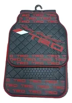 Comprar Set Pisos Alfombras Pisaderas Goma 5 Piezas Trd Letra Roja