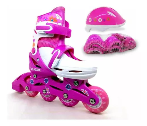 Patines Para Niños+protecciones+casco+mochila+envio Gratis